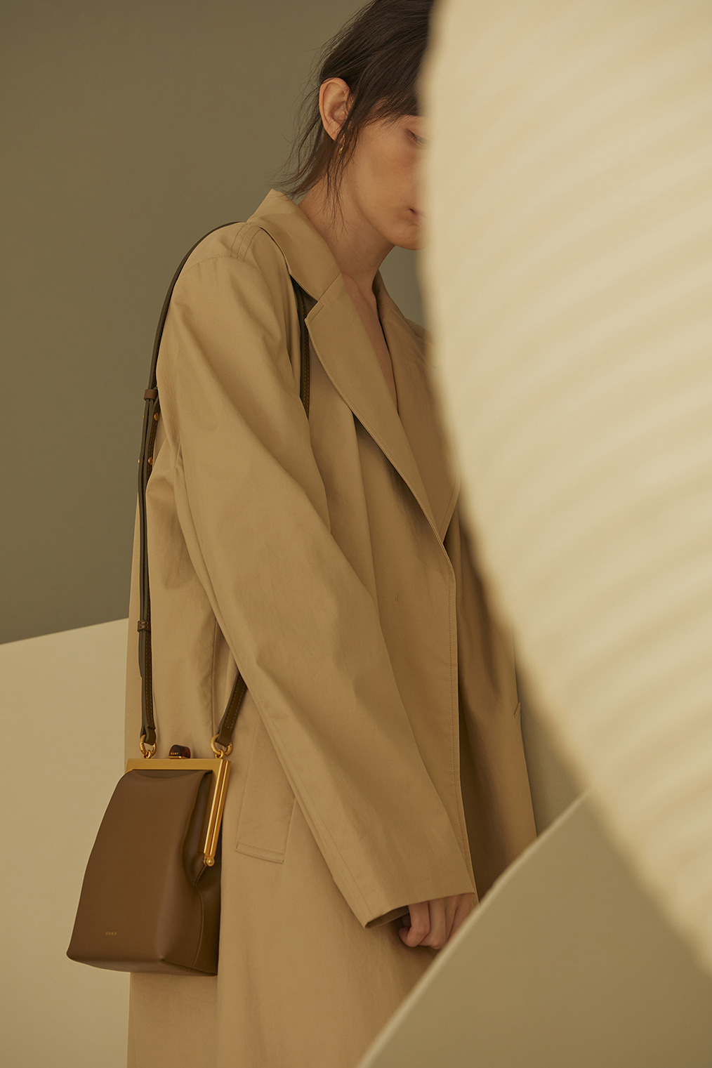 [New Color] Vieve Mini Bag _ Olive Brown